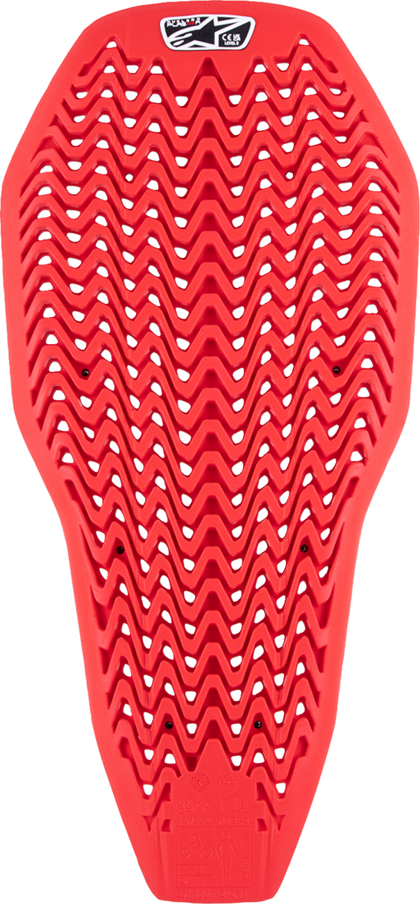 ALPINESTARS Nucleon Plasma Full Back Insert - Red/Black - Medium 6526624-31-M