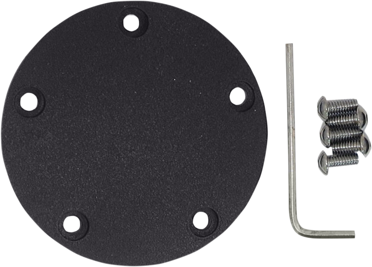 DRAG SPECIALTIES Points Cover - Black 30-0170AWB