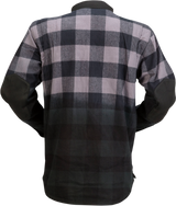 Z1R Duke Ombre Flannel - Gray/Black - 5XL 2840-0164