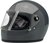 BILTWELL Gringo S Motorcycle Helmet - Gloss Storm Gray - XS 1003-109-101