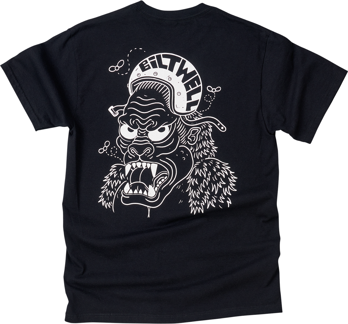 BILTWELL Go Ape T-Shirt - Black - Medium 8101-051-003