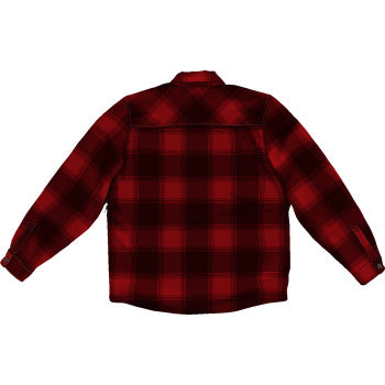 ICON Fallblock CX Flannel™ Jacket - Red - 2XL  2820-6978