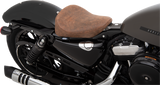 DRAG SPECIALTIES Bobber Solo Seat - Brown - Distressed - '10-'22 XL 0804-0742