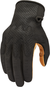 ICON Airform™ Gloves - Black/Tan - Medium 3301-4142