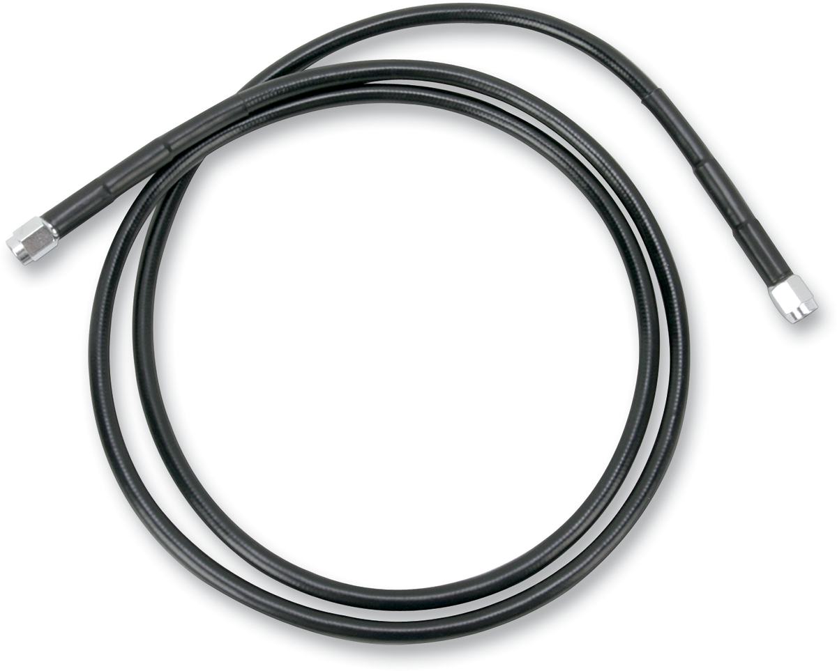 DRAG SPECIALTIES Universal Brake Line - Black - 58" 858-BLK