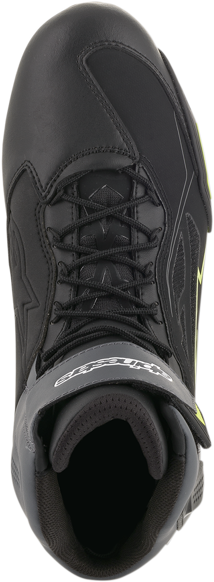 ALPINESTARS Faster-3 Drystar® Shoes - Black/Gray/Yellow - US 10 2540719175-10