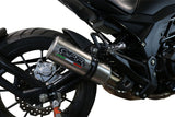 GPR Exhaust for Benelli 502 C 2019-2020, M3 Inox , Slip-on Exhaust Including Removable DB Killer and Link Pipe