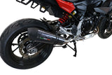 GPR Exhaust for Bmw F900XR F900R 2020-2023, GP Evo4 Poppy, Slip-on Exhaust Including Removable DB Killer and Link Pipe