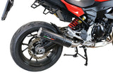 GPR Exhaust for Bmw F900XR F900R 2020-2023, M3 Black Titanium, Slip-on Exhaust Including Removable DB Killer and Link Pipe