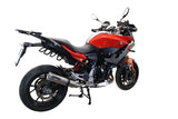 GPR Exhaust for Bmw F900XR F900R 2020-2023, M3 Inox , Slip-on Exhaust Including Removable DB Killer and Link Pipe