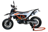 GPR Exhaust System Ktm Enduro 690 R 2021-2023, Albus Evo4, Slip-on Exhaust Including Link Pipe and Removable DB Killer