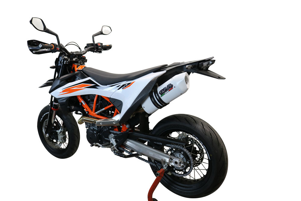 GPR Exhaust System Ktm Enduro 690 R 2021-2023, Albus Evo4, Slip-on Exhaust Including Link Pipe and Removable DB Killer