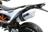 GPR Exhaust System Ktm Enduro 690 R 2021-2023, Albus Evo4, Slip-on Exhaust Including Link Pipe and Removable DB Killer