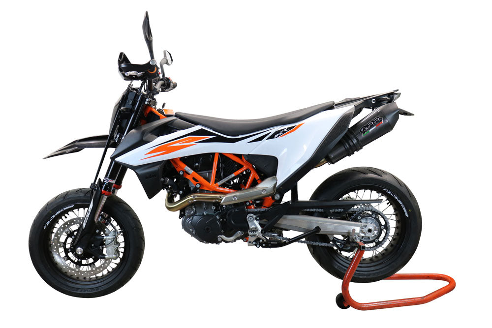 GPR Exhaust System Ktm Enduro 690 R 2019-2020, Gpe Ann. Poppy, Slip-on Exhaust Including Link Pipe and Removable DB Killer