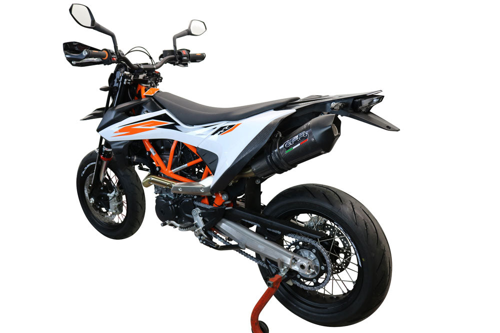 GPR Exhaust System Ktm Enduro 690 R 2021-2023, Gpe Ann. Poppy, Slip-on Exhaust Including Link Pipe and Removable DB Killer