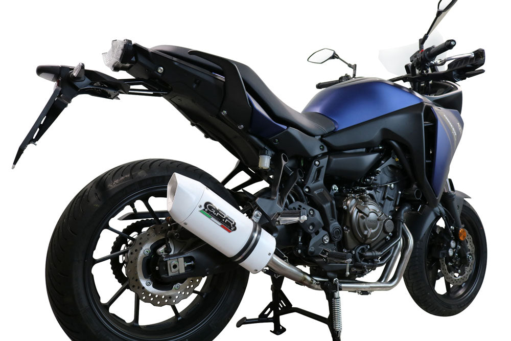 GPR Exhaust System Yamaha Tracer 700 2017-2019, M3 Inox , Full System Exhaust, Including Removable DB Killer