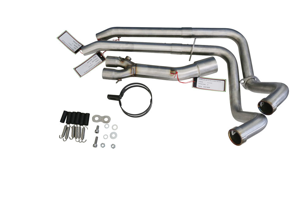 GPR Exhaust System Yamaha MT07 2014-2016, Satinox , Full System Exhaust, Including Removable DB Killer