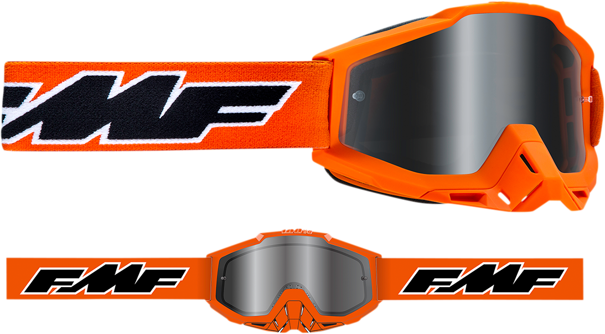 FMF PowerBomb Goggles - Rocket - Orange - Silver Mirror F-50037-00003 2601-2980