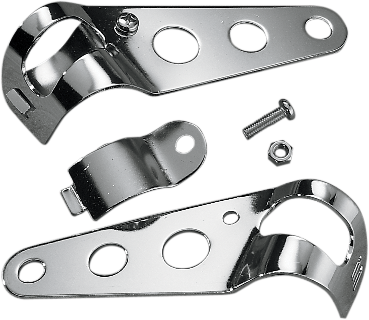 DRAG SPECIALTIES 5-1/2" Side-Mount Headlight Mount Bracket 62101