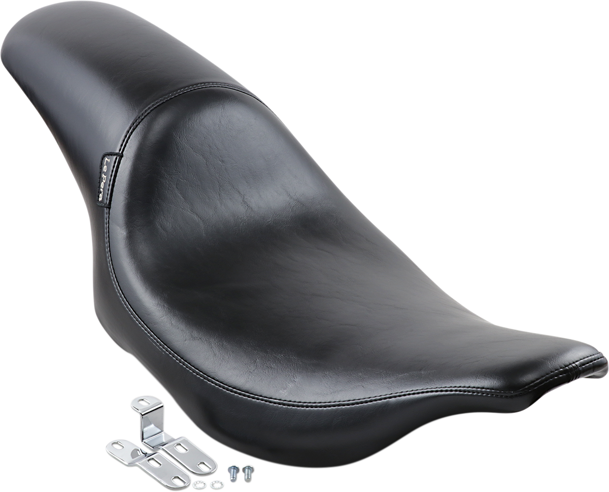 LE PERA Silhouette Full-Length Seat - Smooth - Black - FLT '91-'96 L-867