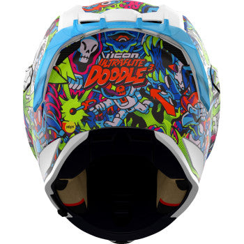 ICON Ultraflite Helmet - Doodle 3 - MIPS® - Blue - 3XL 0101-18067