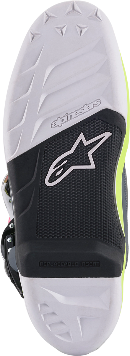 ALPINESTARS Tech 7 Boots - Black/Pink/White/Yellow - US 10 2012014-9076-10