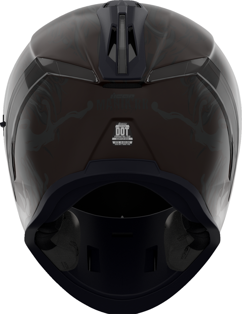 ICON Airform™ Motorcycle Helmet - Manik'RR - MIPS® - Dark Black - XS 0101-17003