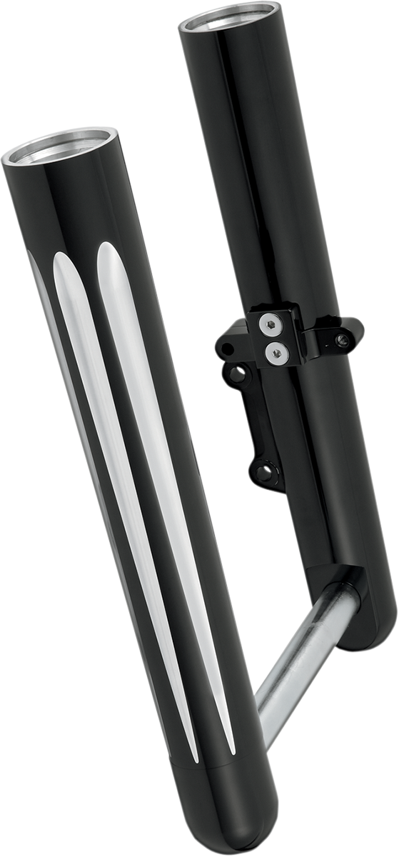 ARLEN NESS Hot Legs Fork Legs - Dual Disc - Deep Cut - Black/Silver 40-512