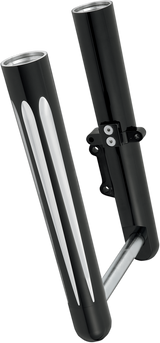 ARLEN NESS Hot Legs Fork Legs - Dual Disc - Deep Cut - Black/Silver 40-512