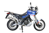 GPR for Yamaha Tenere 700 2019-2020, Dual Inox, Slip-on Exhaust Including Removable DB Killer and Link Pipe