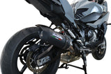 GPR Exhaust for Bmw S1000XR 2020-2023, Furore Evo4 Nero, Slip-on Exhaust Including Removable DB Killer and Link Pipe