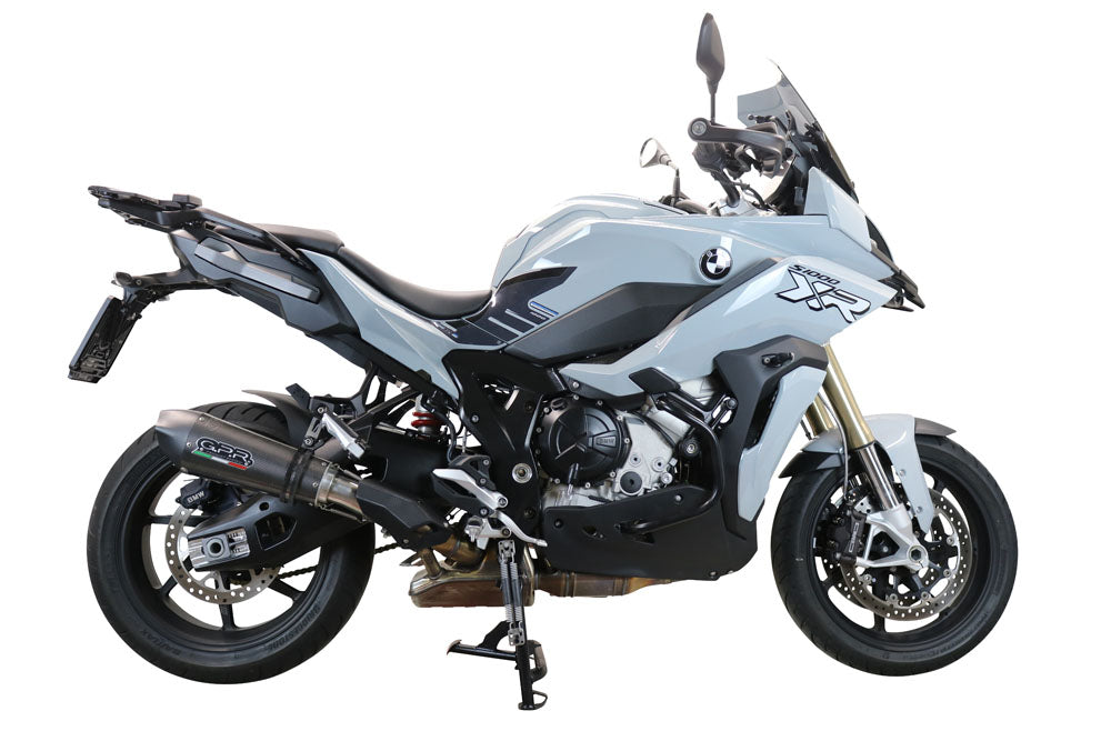 GPR Exhaust for Bmw S1000XR 2020-2023, GP Evo4 Poppy, Slip-on Exhaust Including Removable DB Killer and Link Pipe