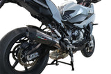 GPR Exhaust for Bmw S1000XR 2020-2023, GP Evo4 Poppy, Slip-on Exhaust Including Removable DB Killer and Link Pipe