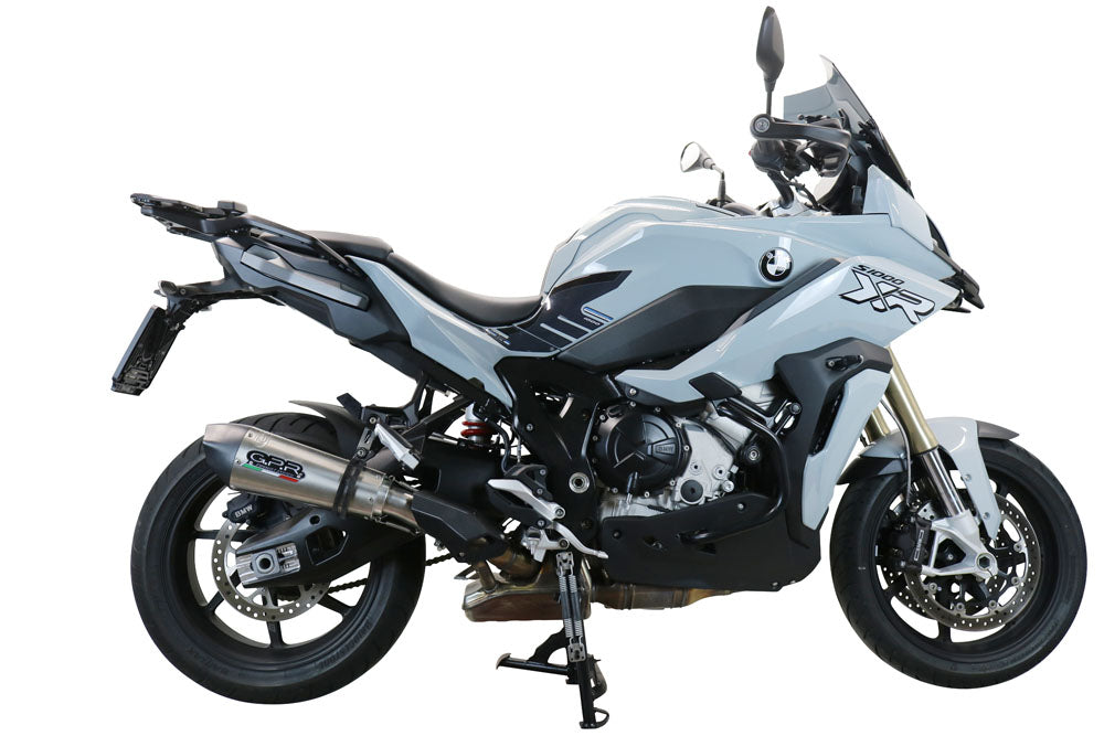 GPR Exhaust for Bmw S1000XR 2020-2023, GP Evo4 Titanium, Slip-on Exhaust Including Removable DB Killer and Link Pipe