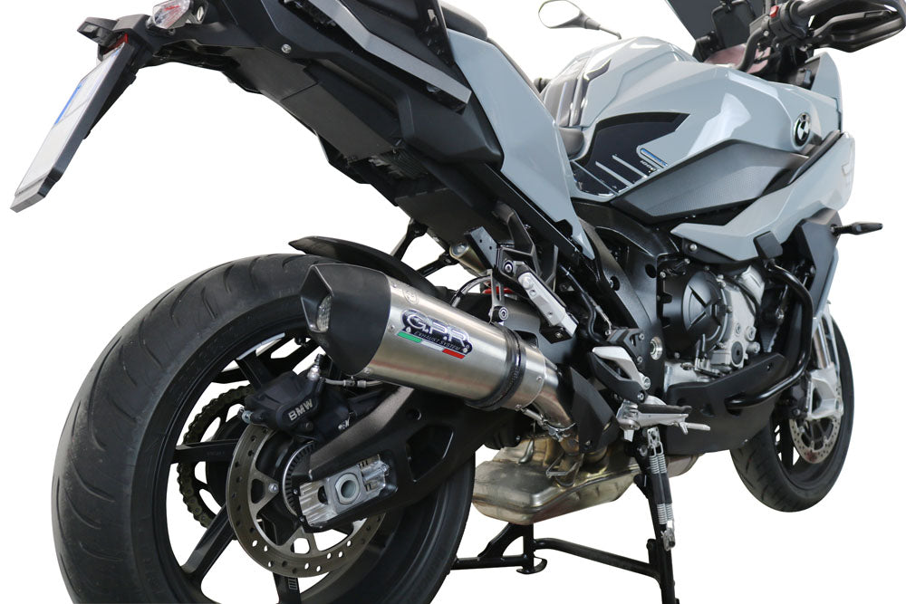 GPR Exhaust for Bmw S1000XR 2020-2023, GP Evo4 Titanium, Slip-on Exhaust Including Removable DB Killer and Link Pipe