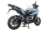 GPR Exhaust for Bmw S1000XR 2020-2023, M3 Black Titanium, Slip-on Exhaust Including Removable DB Killer and Link Pipe