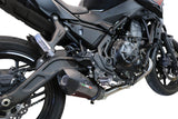 GPR Exhaust System Kawasaki Ninja 650 2021-2023, Gpe Ann. Poppy, Full System Exhaust, Including Removable DB Killer