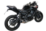 GPR Exhaust System Kawasaki Z650 ER 650 H 2017-2020, Gpe Ann. Titanium, Full System Exhaust, Including Removable DB Killer