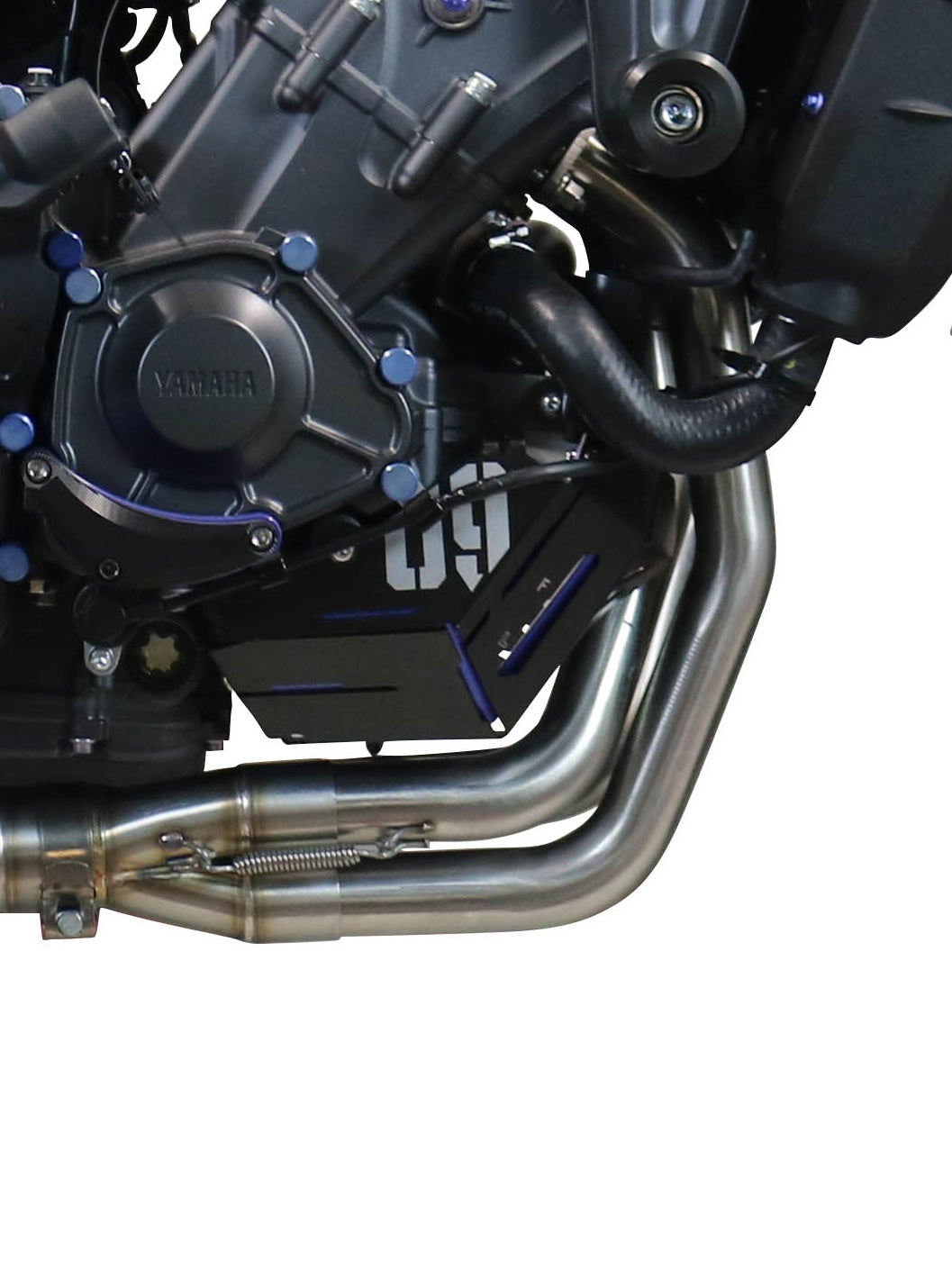 GPR Exhaust System Yamaha MT09 FJ09 2021-2023, Furore Evo4 Nero, Full System Exhaust, Including Removable DB Killer