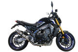 GPR Exhaust System Yamaha MT09 FJ09 2021-2023, M3 Inox , Full System Exhaust, Including Removable DB Killer