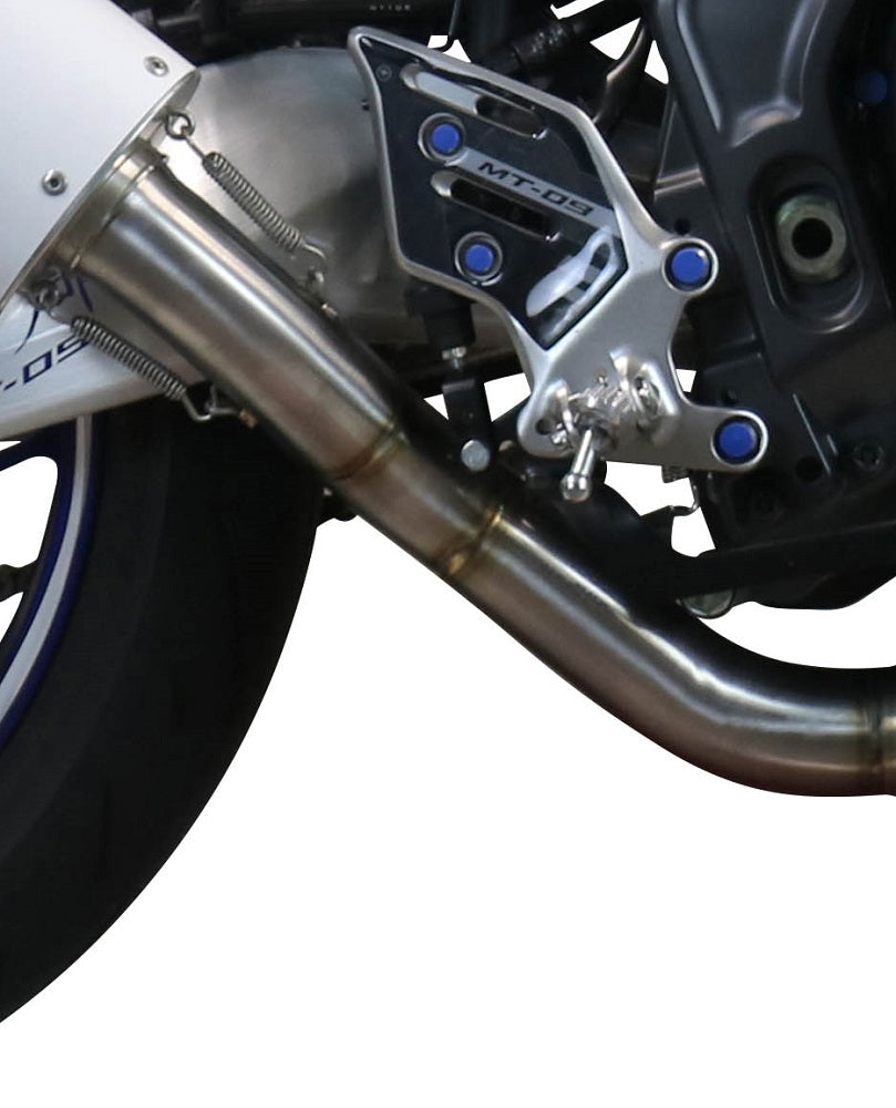 GPR Exhaust System Yamaha MT09 FJ09 2021-2023, Furore Evo4 Nero, Full System Exhaust, Including Removable DB Killer