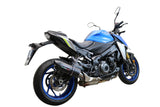 Suzuki GSXS 1000 2021-2024 Exhaust GPR Slip-on Furore Evo4 Nero