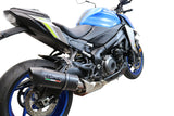 GPR Exhaust System Suzuki GSXS 1000 2021-2023, Furore Evo4 Nero, Slip-on Exhaust Including Removable DB Killer and Link Pipe