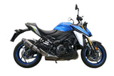 GPR Exhaust System Suzuki GSXS 1000F 2021-2023, GP Evo4 Titanium, Slip-on Exhaust Including Removable DB Killer and Link Pipe