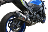 GPR Exhaust System Suzuki GSXS 1000F 2021-2023, GP Evo4 Titanium, Slip-on Exhaust Including Removable DB Killer and Link Pipe