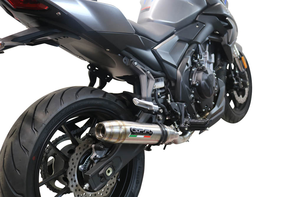 Voge 500R 2021-2024 Exhaust GPR Slip-on Deeptone Inox