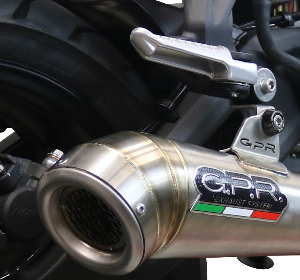 Voge 500DSX 2021-2024 Exhaust GPR Slip-on Powercone Evo