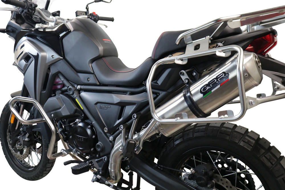 Voge 650DSX 2021-2024 Exhaust GPR Slip-on Satinox 