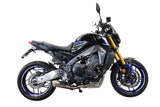 GPR Exhaust System Yamaha MT09 FJ09 2021-2023, Powercone Evo, Full System Exhaust, Including Removable DB Killer