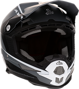 6D ATR-1 Motorcycle Helmet - Stealth - White - 2XL 10-4619